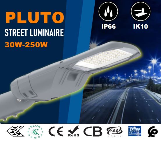 LUMINAIRE LED PLUTO 50 à 150W 4000K IP66 IK10