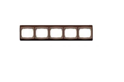 [065033/5H] MULTICADRE HORIZONTAL 5 POSTE GALAXY MARRON 