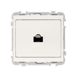 [061209/B] PRISE INFO RJ45 CAT6 UTP JADE BLANC M4559/8A